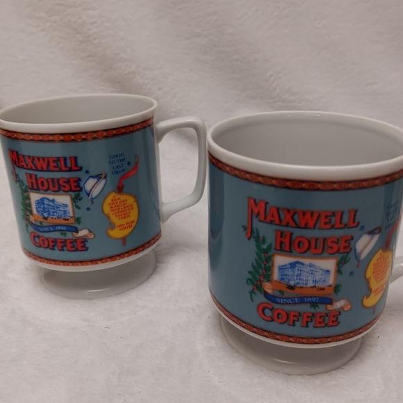 VTG. Maxwell House Coffee Cups (Set of 4) - Picture 4 of 7